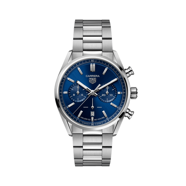 TAG Heuer Carrera Men's 42mm Stainless Steel Automatic Chronograph Watch CBN2011.BA0642 - Wallace Bishop