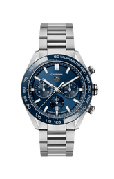 TAG Heuer Carrera Men's 44mm Stainless Steel Automatic Chronograph Watch CBN2A1A.BA0643 - Wallace Bishop
