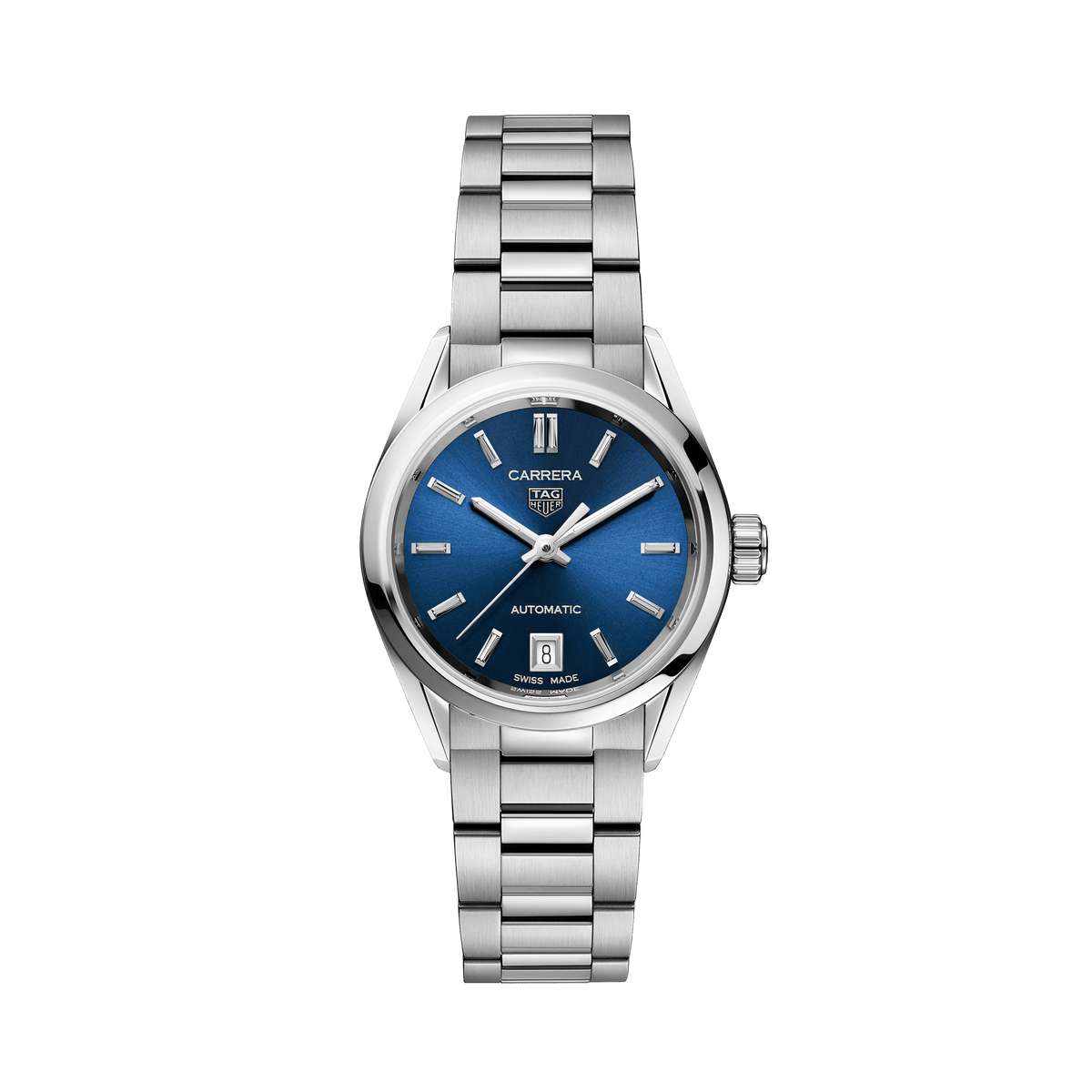 TAG Heuer Carrera Women's 29mm Stainless Steel Automatic Watch WBN2411.BA0621 - Wallace Bishop