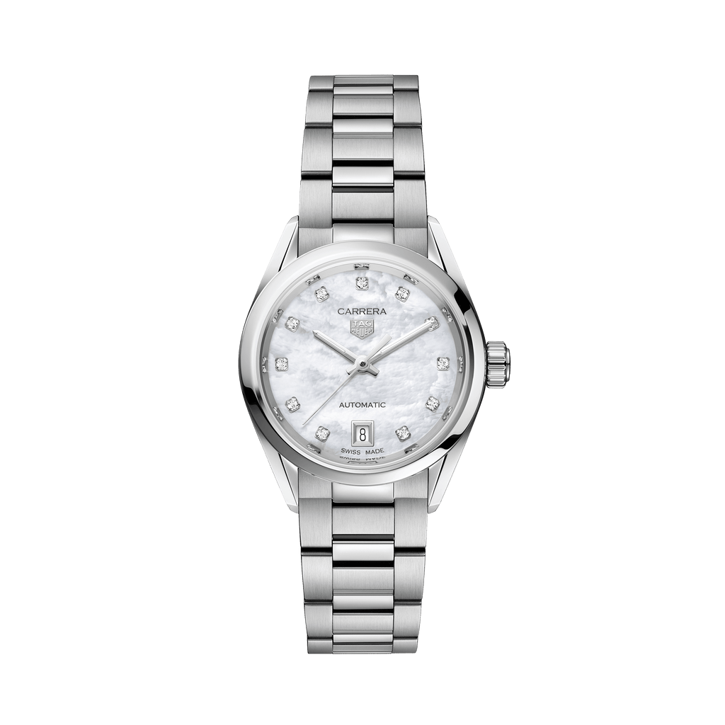 Tag heuer mother of pearl face deals