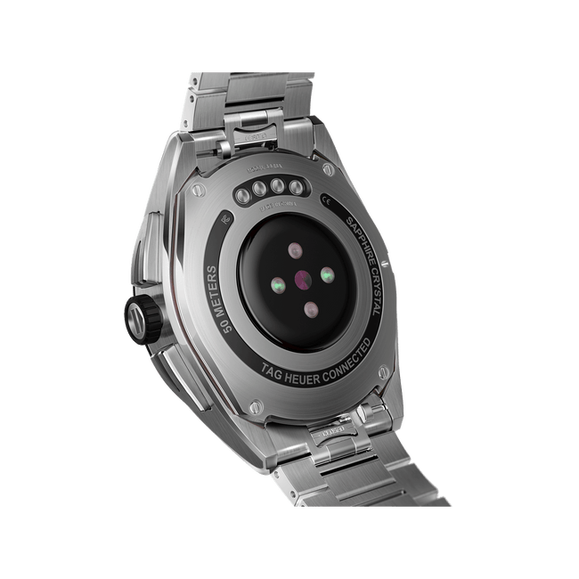 TAG Heuer Connected 45mm Stainless Steel Calibre E4 Smart Watch SBR8A10.BA0616 - Wallace Bishop
