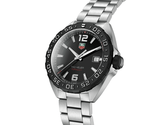 TAG Heuer Formula 1 Men's 41mm Stainless Steel Quartz Watch WAZ1110.BA0875 - Wallace Bishop