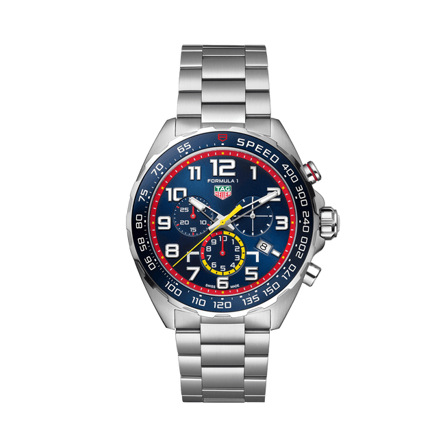 TAG Heuer Formula 1 x Red Bull Racing Men's 43mm Quartz Chronograph Watch CAZ101AL.BA0842 - Wallace Bishop