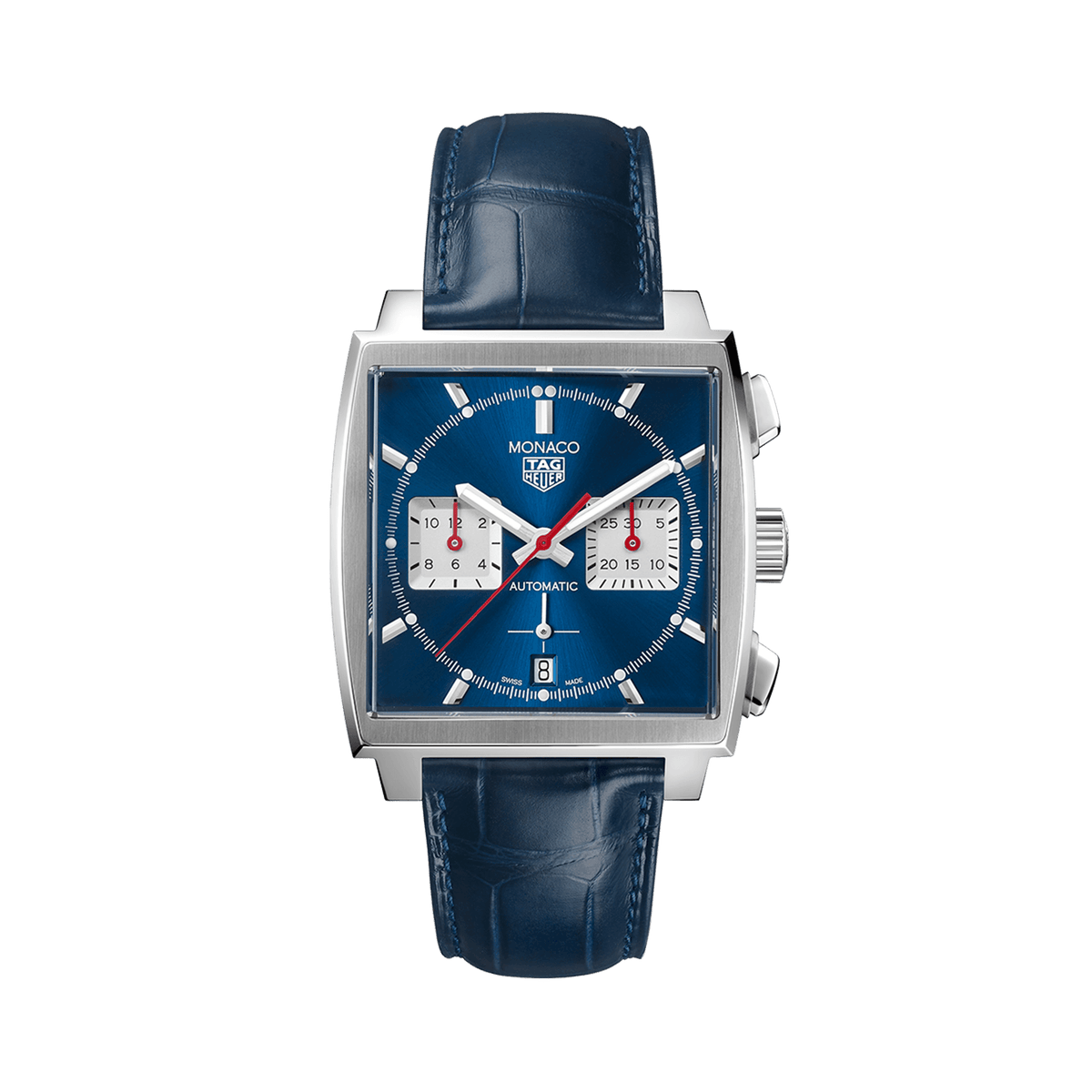 TAG Heuer Monaco Men's 39mm Stainless Steel Automatic Chronograph Watch CBL2111.FC6453 - Wallace Bishop