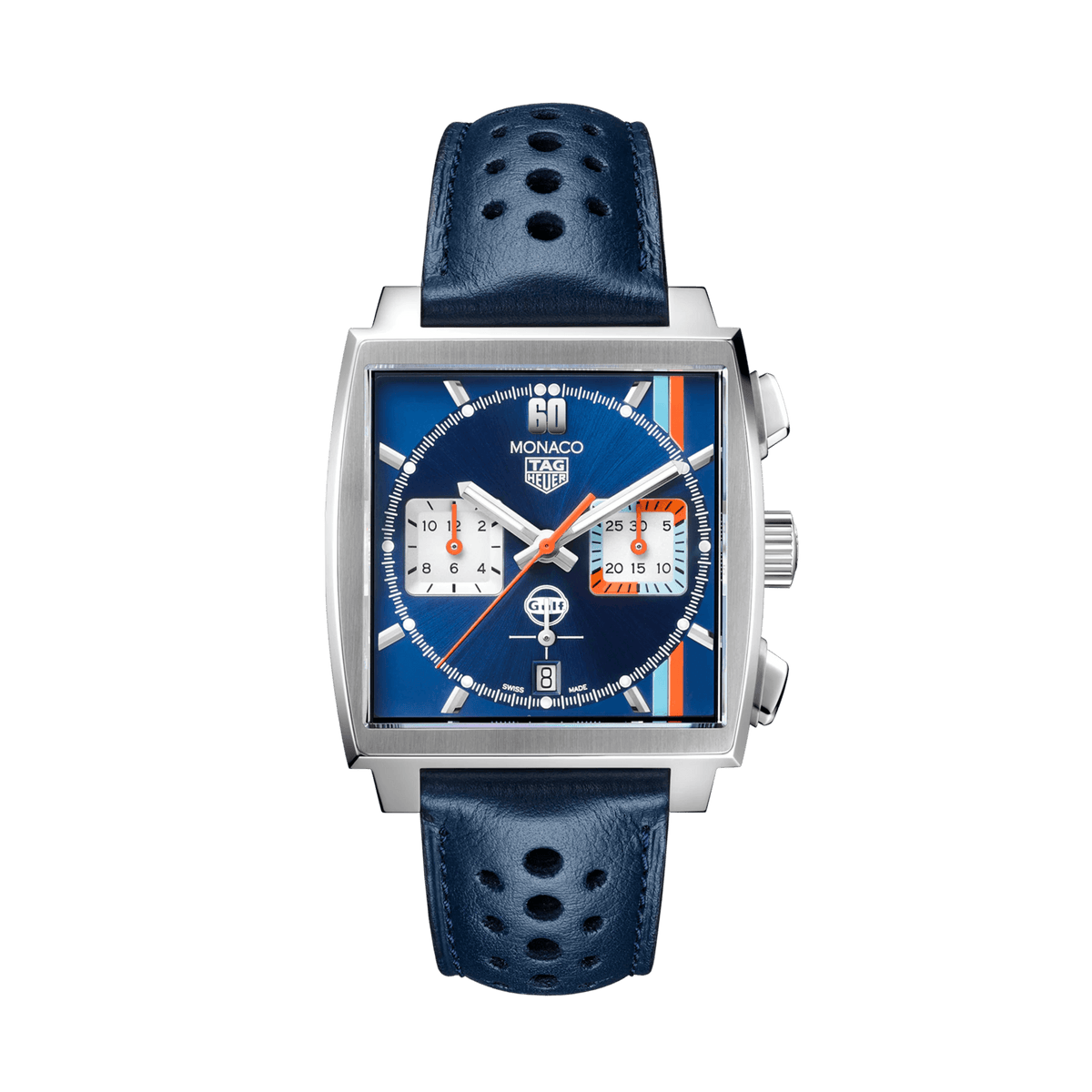 TAG Heuer Monaco Men's 39mm Stainless Steel Heuer 02 Automatic Watch CBL2115.FC6494 - Wallace Bishop