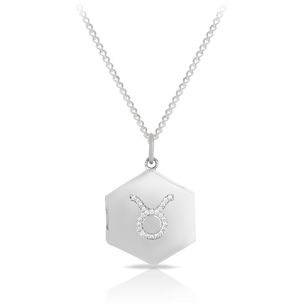 Taurus Pendant in Sterling Silver - Wallace Bishop