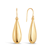 Tear Drop Earrings in 9ct Yellow Gold - Wallace Bishop