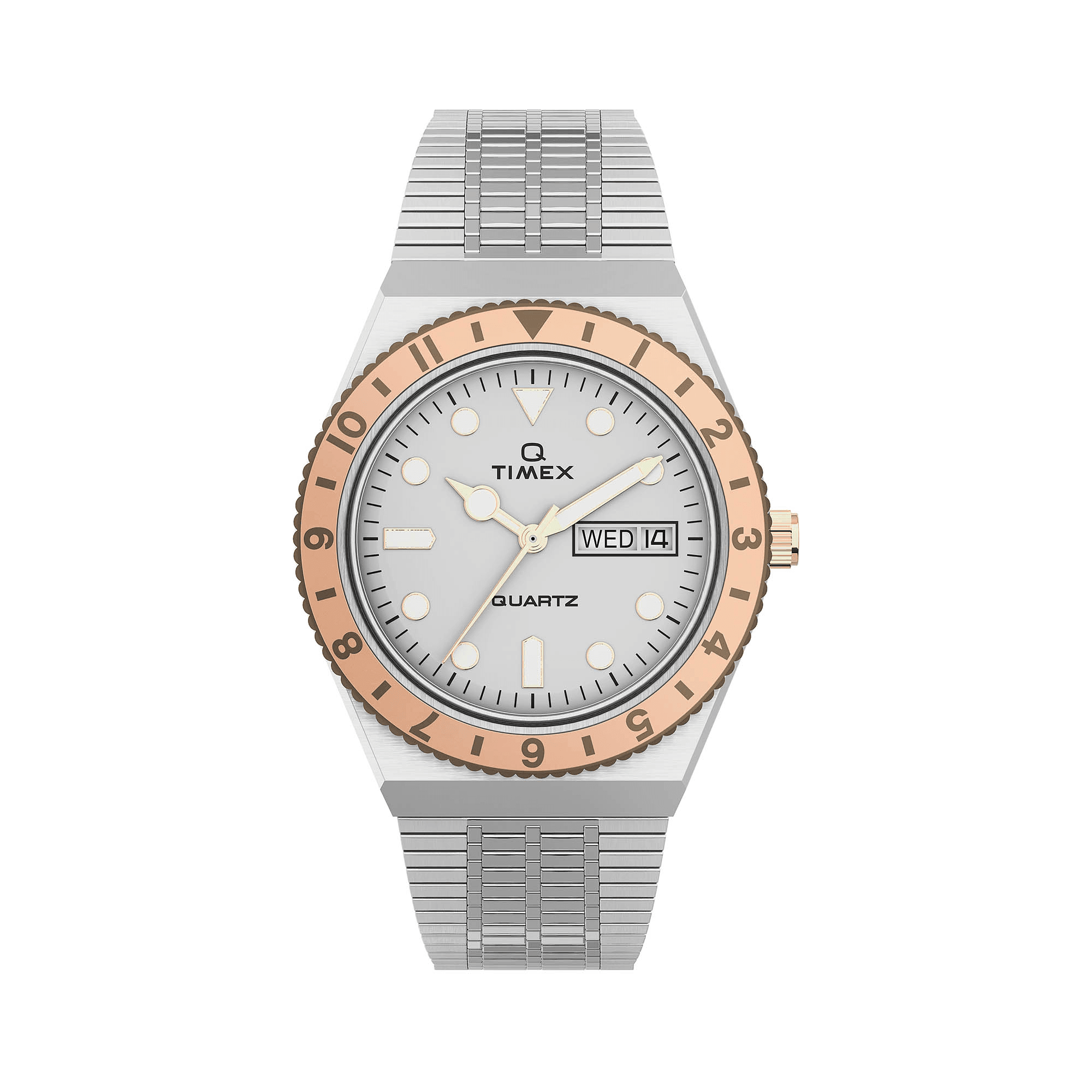 Timex Q Timex 36mm Stainless Steel Watch