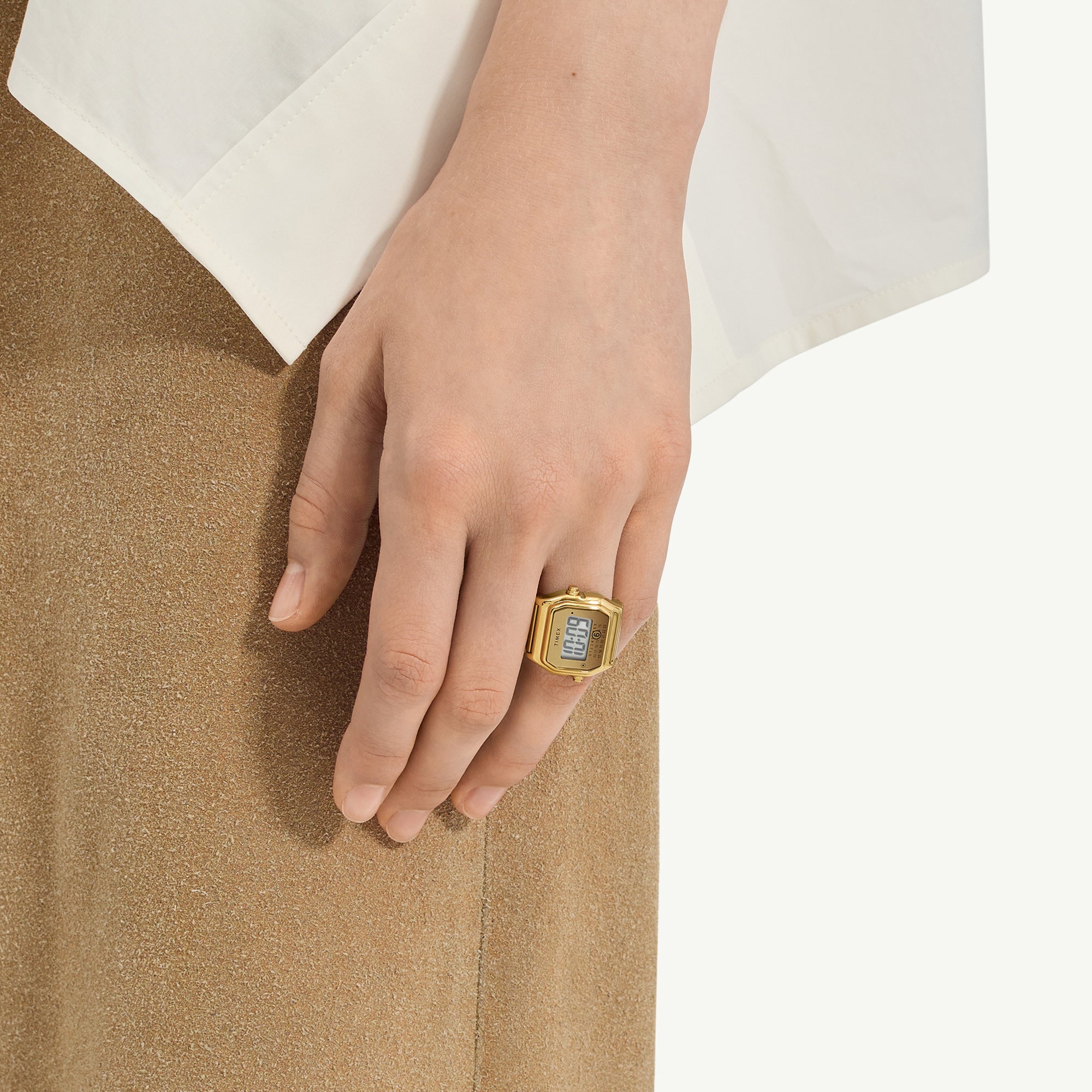 Timex x MM6 Maison Margiela T-80 Digital Ring Watch M/L TW2Y50200