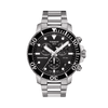 Tissot Men's Seastar Stainless Steel Quartz Chronograph Diver Watch Black Dial T120.417.11.051.00 - Wallace Bishop