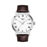 Tissot Men's T-Classic Stainless Steel Quartz Dream Watch White Dial T129.410.16.013.00 - Wallace Bishop