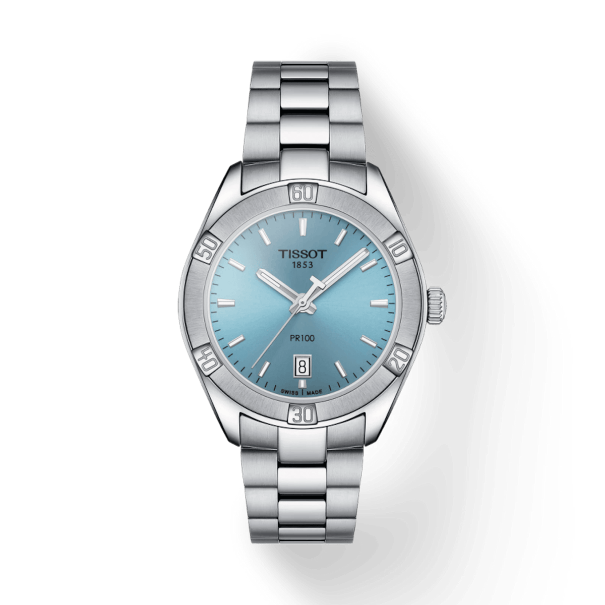 Tissot PR 100 Women's 36mm Stainless Steel Quartz Watch T101.910.11.351.00 - Wallace Bishop