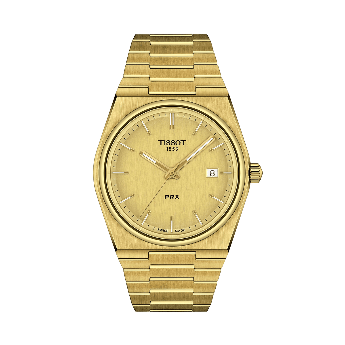 Tissot PRX Men's 40mm Gold PVD Quartz Watch T137.410.33.021.00 - Wallace Bishop
