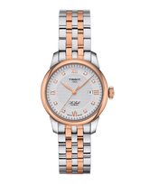 Tissot T-Classic Le Locle Women's 29mm Stainless Steel & Rose IP Automatic T006.207.22.036.00 - Wallace Bishop