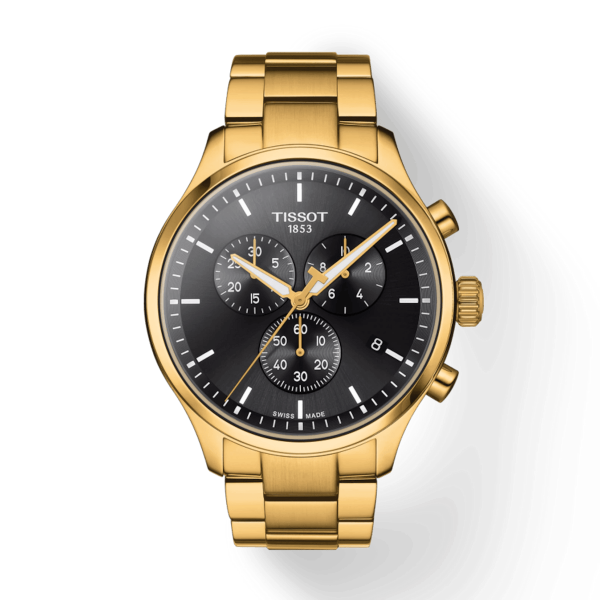 Tissot T-Sport Men's 45mm Gold PVD Quartz Chronograph Watch T116.617.33.051.00 - Wallace Bishop