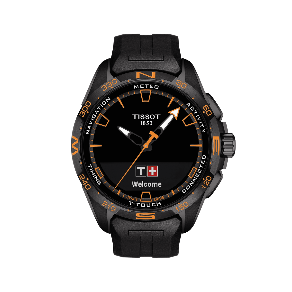 Tissot T-Sport Men's 47.50mm Black Titanium Solar Watch T121.420.47.051.04 - Wallace Bishop