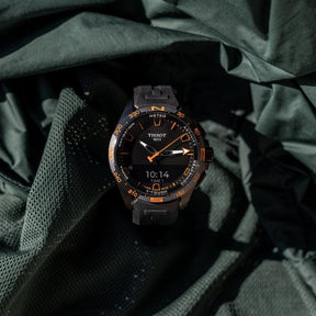 Tissot T-Sport Men's 47.50mm Black Titanium Solar Watch T121.420.47.051.04 - Wallace Bishop