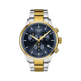 Tissot T-Sport XL Men's 45mm Stainless Steel & Yellow IP Quartz Chronograph Watch T116.617.22.041.00 - Wallace Bishop