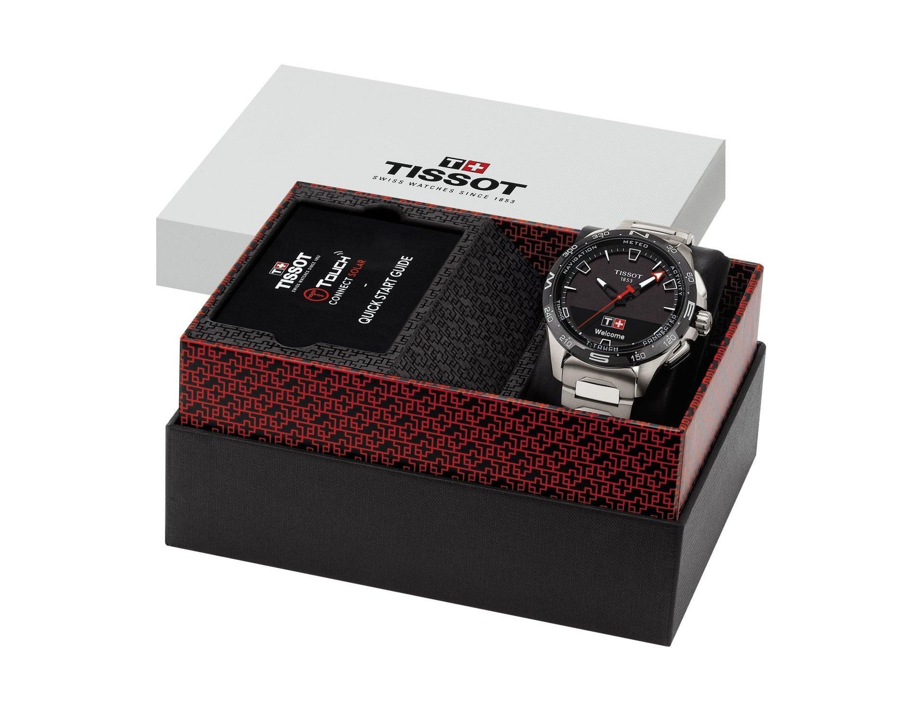 Tissot T-Touch T-Sport Men's 47.5mm Solar LCD Watch T121.420.44.051.00 - Wallace Bishop