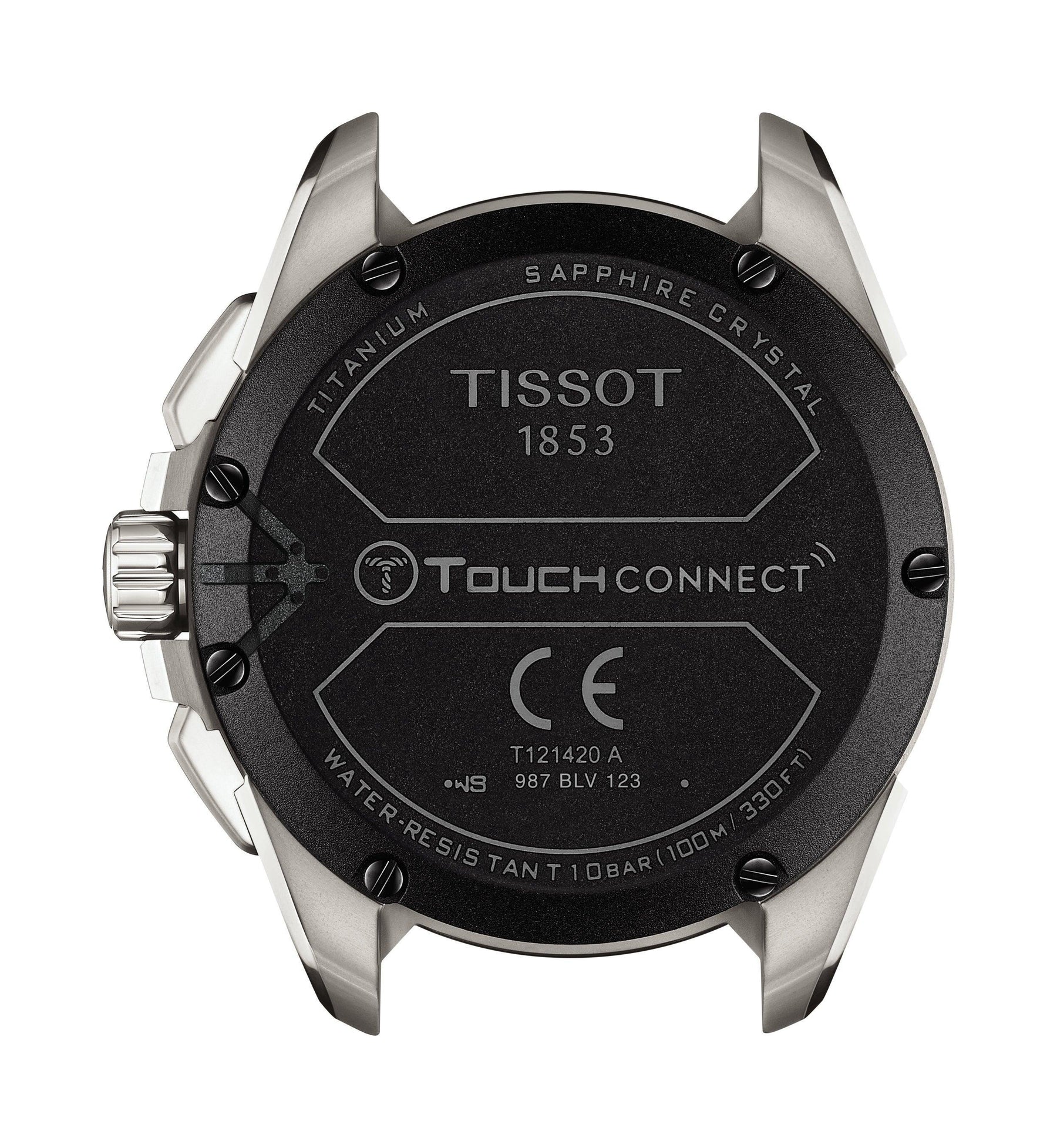 Tissot T-Touch T-Sport Men's 47.5mm Solar LCD Watch T121.420.47.051.00 - Wallace Bishop