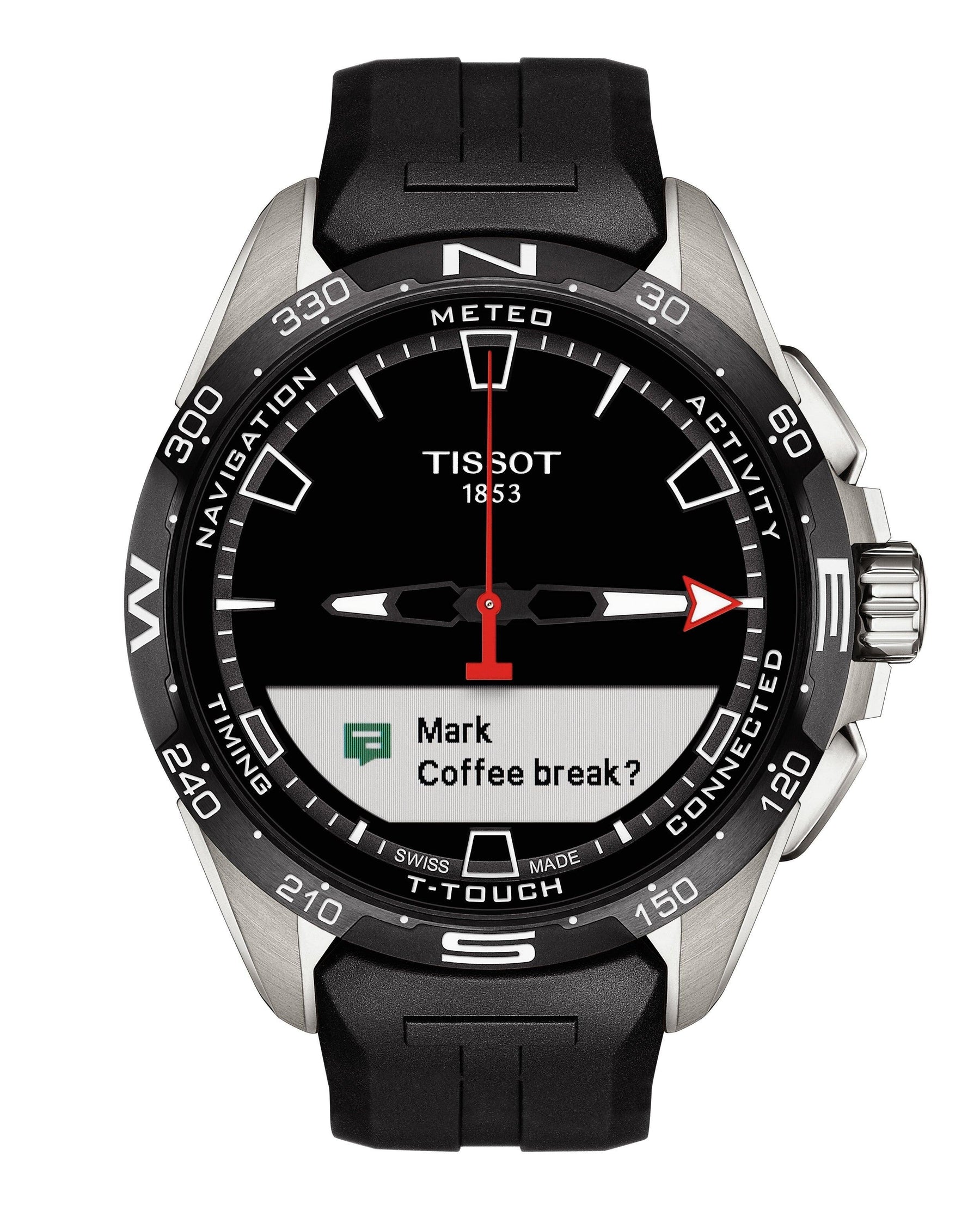 Tissot T-Touch T-Sport Men's 47.5mm Solar LCD Watch T121.420.47.051.00 - Wallace Bishop