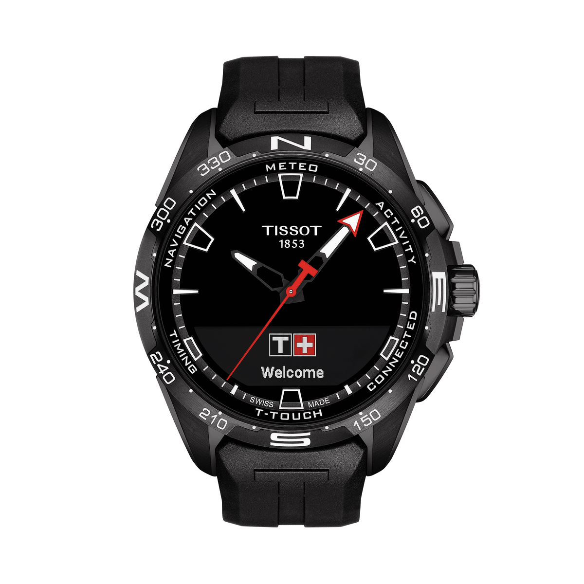 Tissot T-Touch T-Sport Men's 47.5mm Solar LCD Watch T121.420.47.051.03 - Wallace Bishop