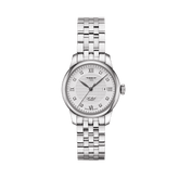 Tissot Women's Stainless Steel Automatic Dress Watch Silver Diamond Dial T006.207.11.036.00 - Wallace Bishop