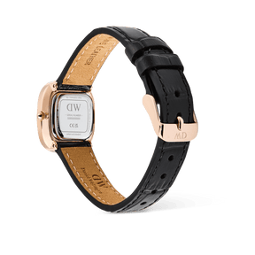Daniel Wellington Margot Reading Onyx Ceramic Rose Gold