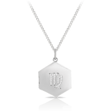 Virgo Zodiac Pendant in Sterling Silver - Wallace Bishop