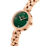 Daniel Wellington Elan Jewellery Watch 22 RG Real Malachite Watch