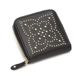 WOLF Marrakesh Black Leather Zip Travel Case - Wallace Bishop