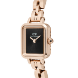 Daniel Wellington Quadro Mini Arch 3-link Onyx Sunray Rose Gold