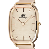 Daniel Wellington Marlon Wire Linen Rose Gold Watch