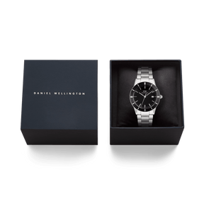Daniel Wellington Iconic Paradigma Link Black Enamel Watch