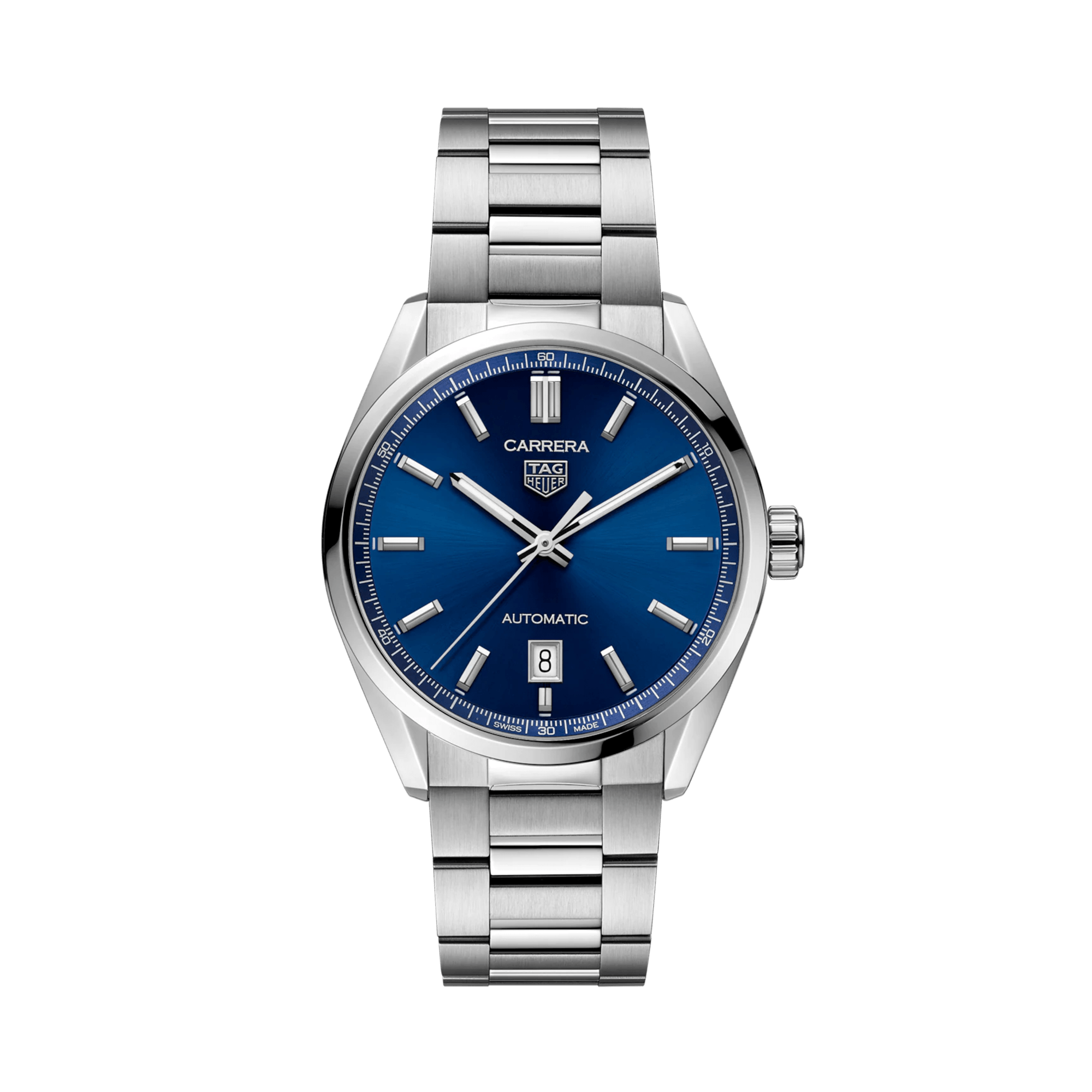 TAG Heuer Carrera Men's 39mm Stainless Steel Automatic Watch WBN2112.BA0639 - Wallace Bishop