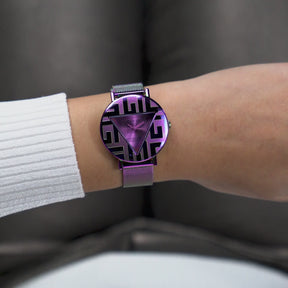 Guess Women's 36mm Purple PVD Quartz Watch GW0479L1
