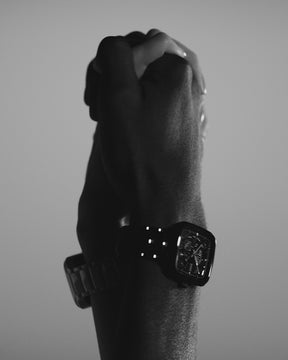 Rado True Square 38mm High-Tech Ceramic Skeleton Automatic Watch R27086162