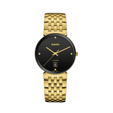 Rado Florence Men's 38mm Gold PVD Quartz Watch R48914703 - Wallace Bishop