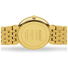 Rado Florence Men's 38mm Gold PVD Quartz Watch R48914703 - Wallace Bishop