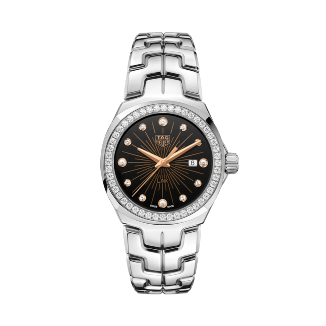 TAG Heuer Women's Link 32mm Stainless Steel Quartz Watch WBC131G.BA0649 - Wallace Bishop